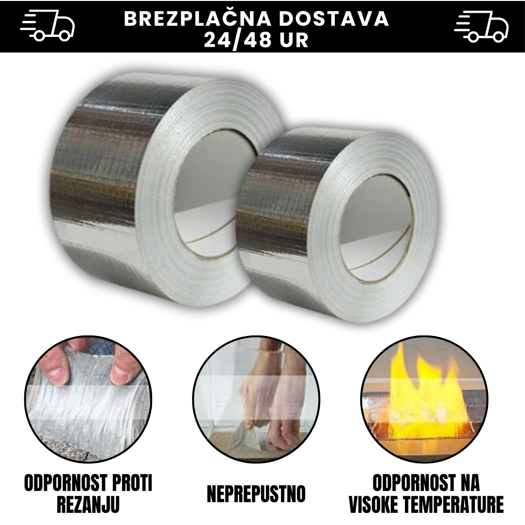 Trpežni Aluminijasti Tesnilni Trak