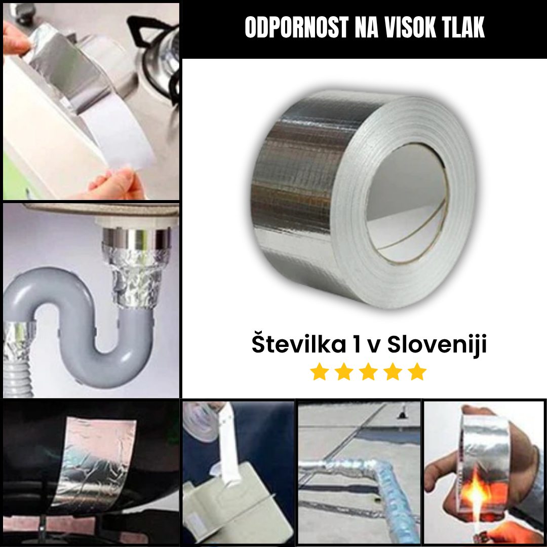 Trpežni Aluminijasti Tesnilni Trak